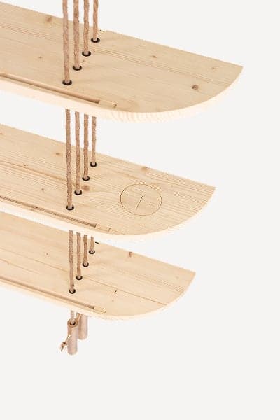 Itaca — libreria in legno fatta a mano